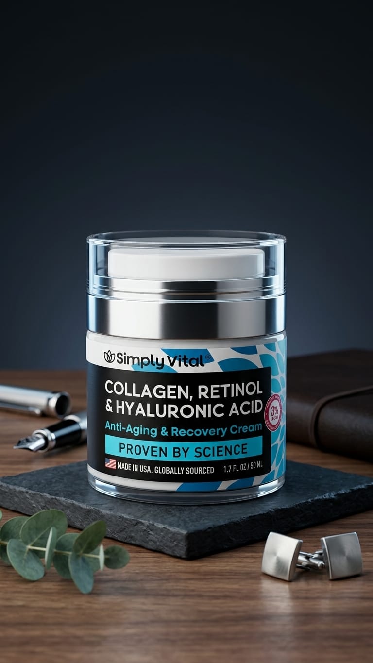 Crema Facial Retinol & Acido Hiauloronico